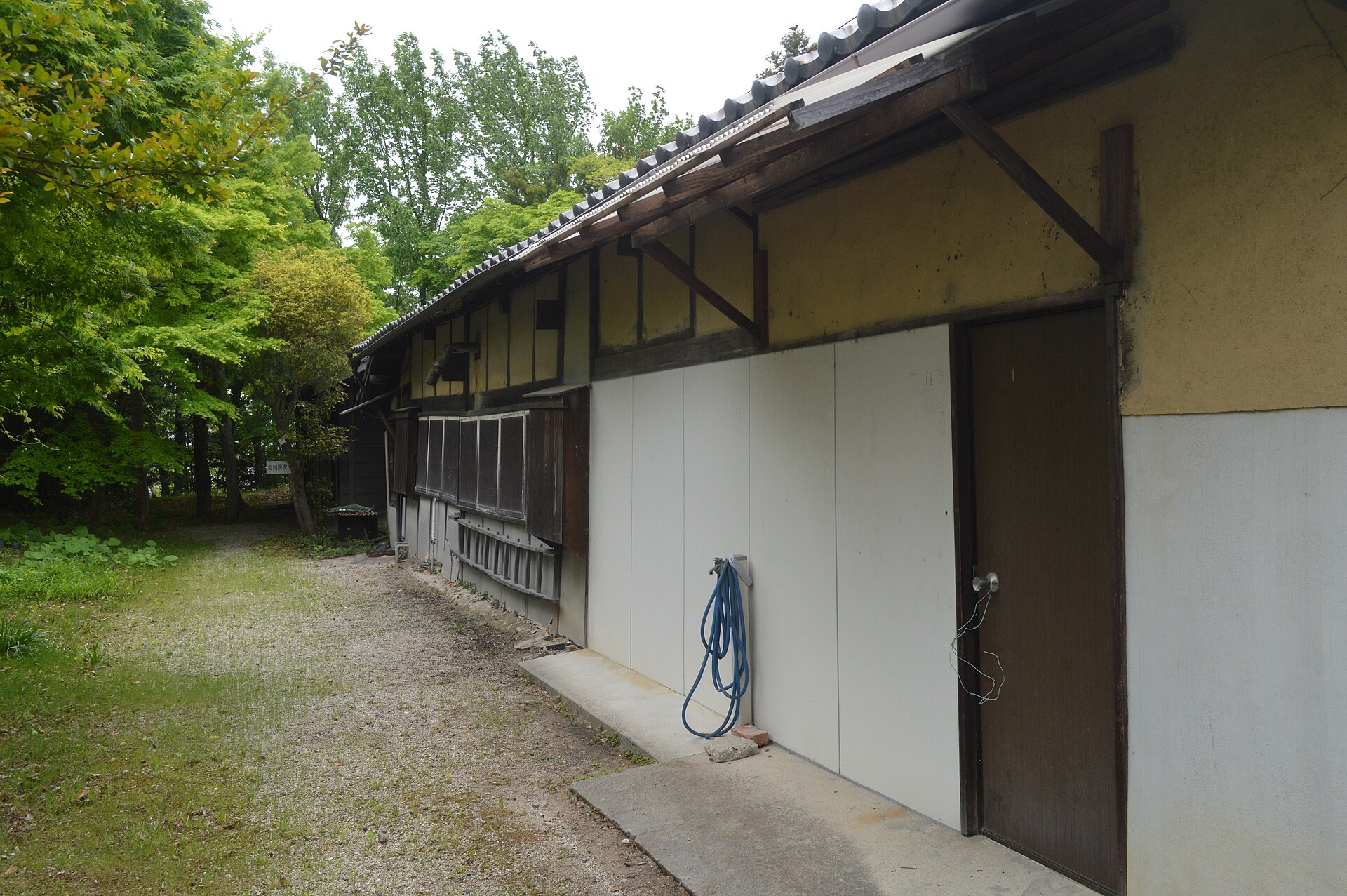 北川民次画　牛盃　D323 北川民次画 牛盃 D323