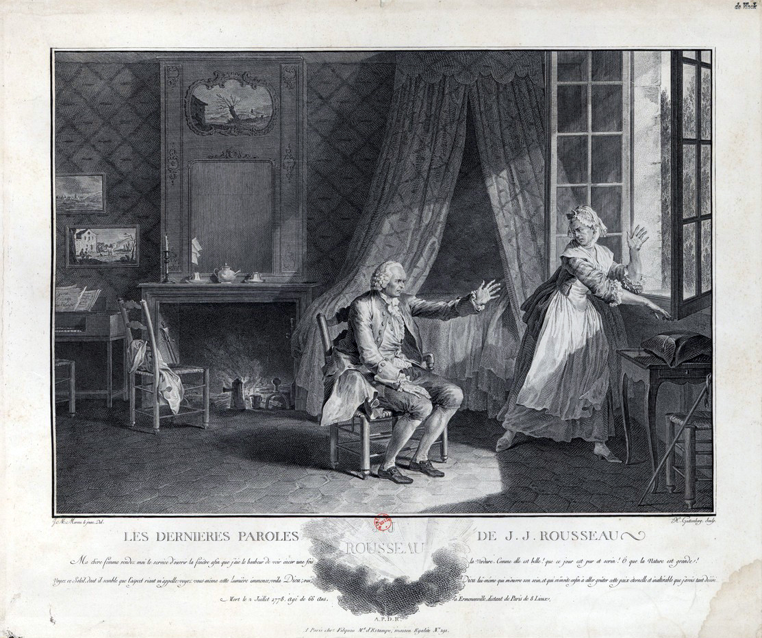 ジャン=ジャック・ルソー：Jean-Jacques Rousseau, 1712-1778